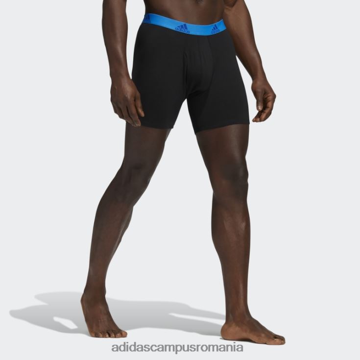 adidas campus romania Boxer din bumbac elastic 3 perechi negru adidas bărbați negru J266N221924