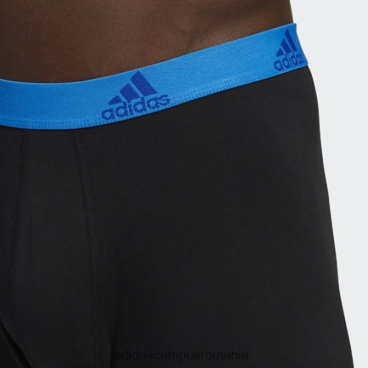 adidas campus romania Boxer din bumbac elastic 3 perechi negru adidas bărbați negru J266N221924
