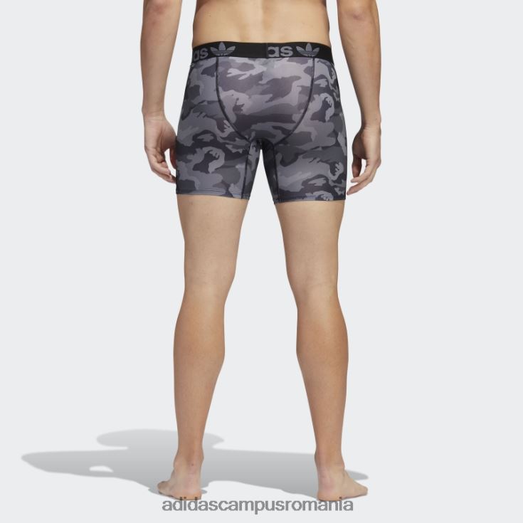 adidas campus romania Boxer negru trefoil 2 perechi adidas bărbați negru/onix J266N221915