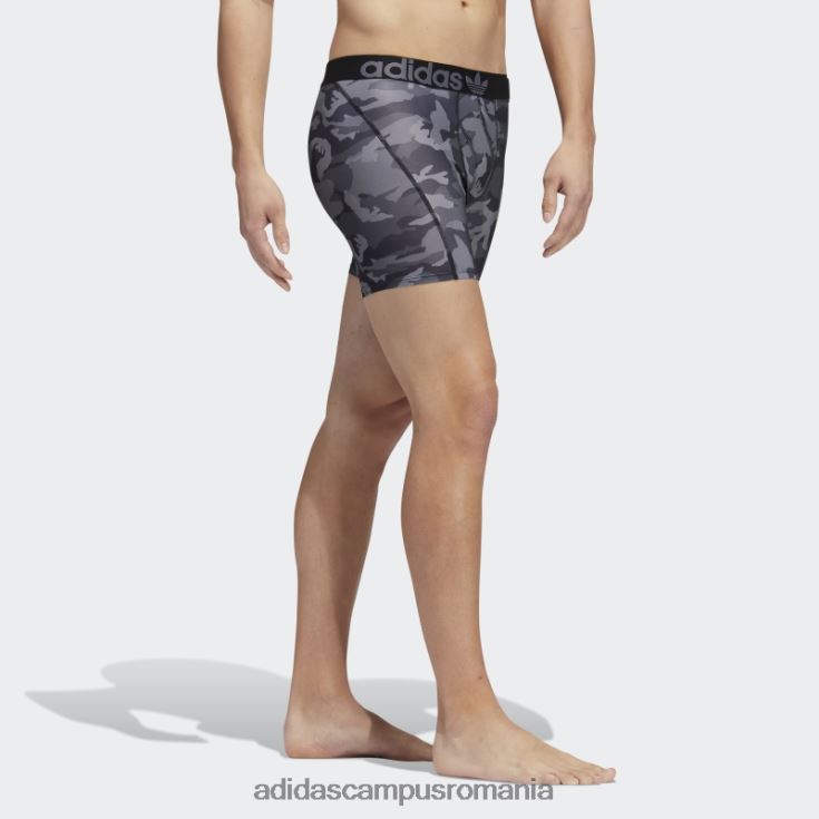 adidas campus romania Boxer negru trefoil 2 perechi adidas bărbați negru/onix J266N221915