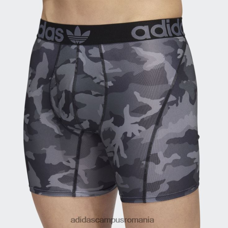 adidas campus romania Boxer negru trefoil 2 perechi adidas bărbați negru/onix J266N221915