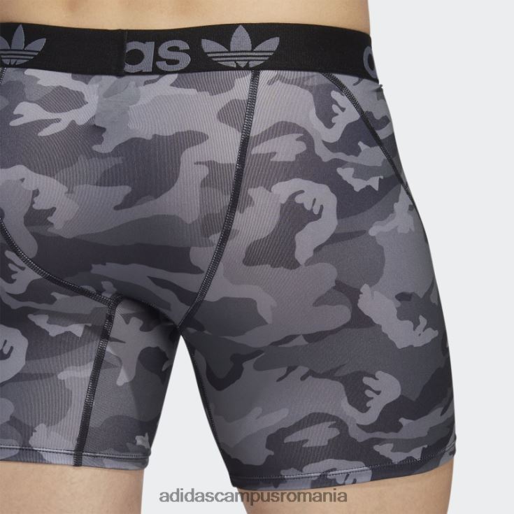 adidas campus romania Boxer negru trefoil 2 perechi adidas bărbați negru/onix J266N221915