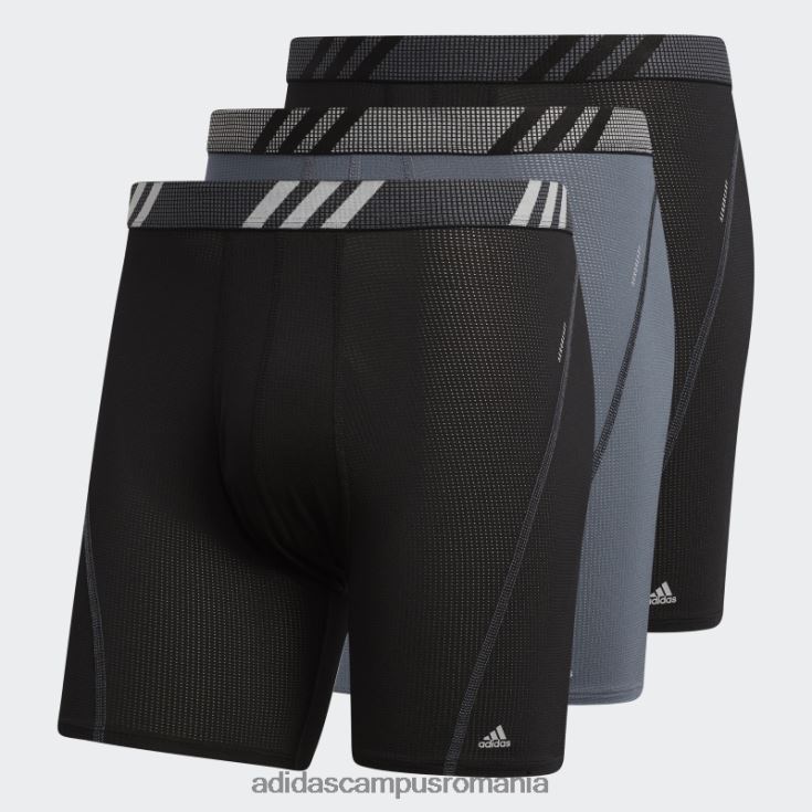 adidas campus romania Slip boxer din plasa performanta 3 perechi negru adidas bărbați negru J266N221894