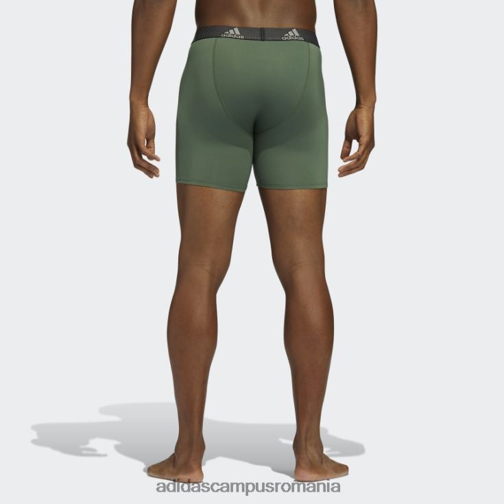 adidas campus romania boxer de performanta 3 perechi verde oxid adidas bărbați oxid verde J266N221912