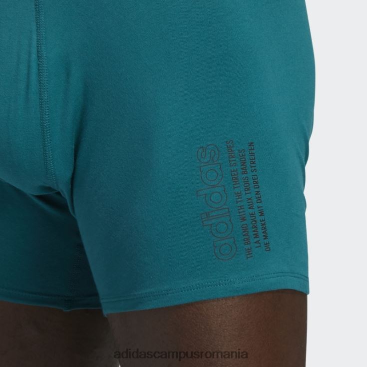 adidas campus romania boxer din bumbac 4 perechi adidas verde inchis bărbați verde inchis J266N221918