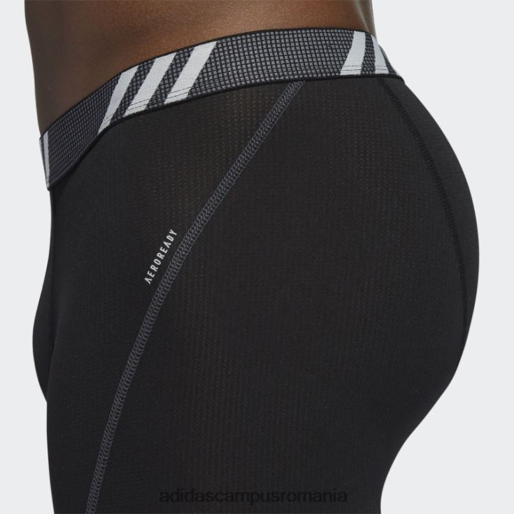 adidas campus romania boxer lungi din plasa performanta 3 perechi negru bărbați negru J266N221896