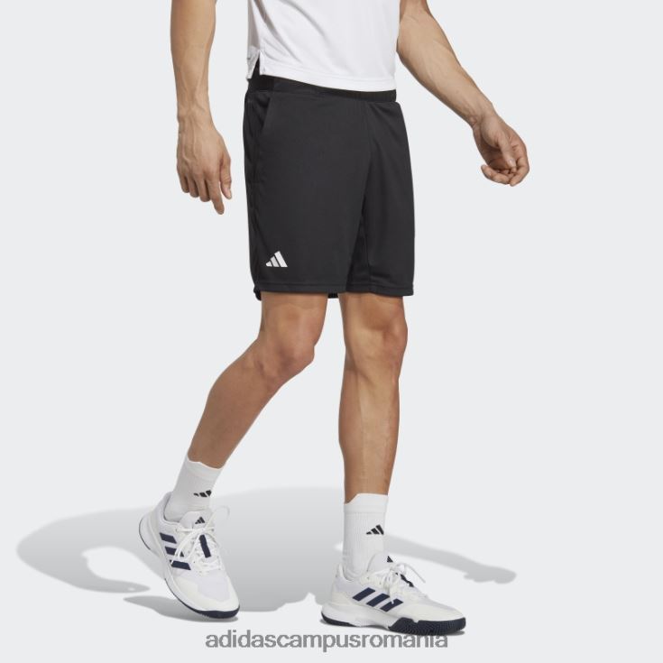 adidas campus romania căldură neagră.pantaloni scurti de tenis din tricot bărbați negru J266N221101