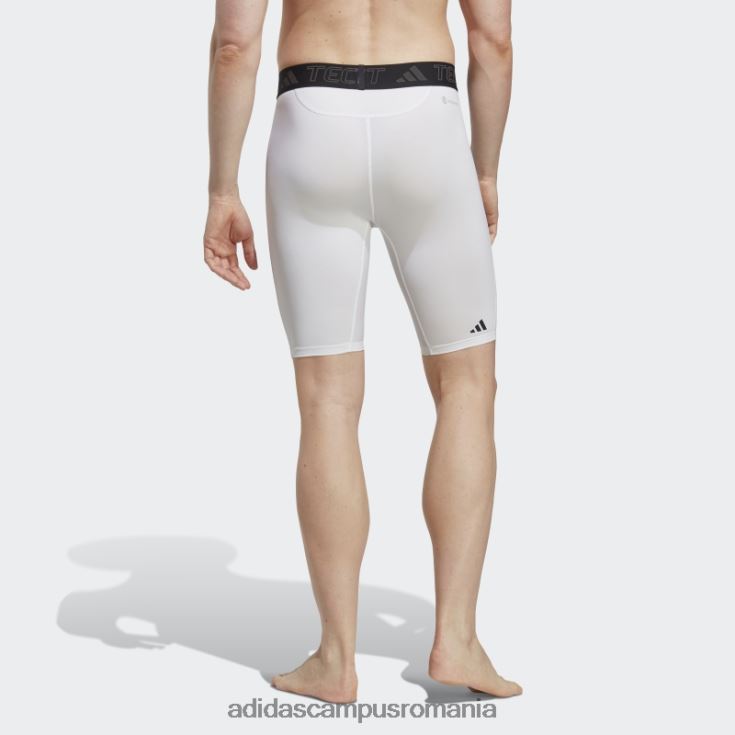 adidas campus romania colanti scurti de antrenament techfit alb adidas bărbați alb J266N221096