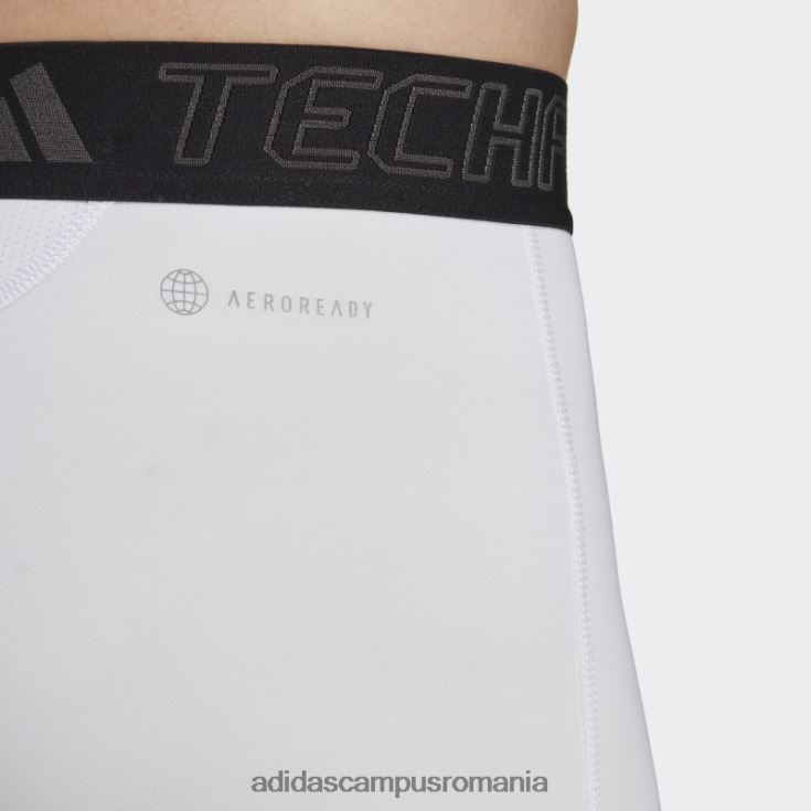 adidas campus romania colanti scurti de antrenament techfit alb adidas bărbați alb J266N221096