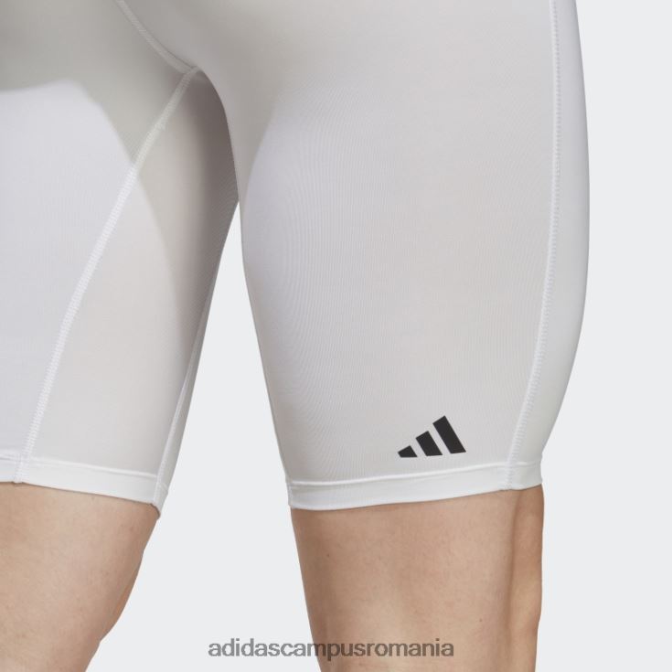 adidas campus romania colanti scurti de antrenament techfit alb adidas bărbați alb J266N221096