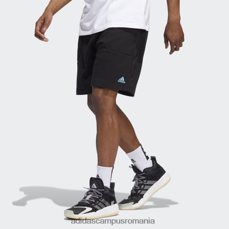 adidas campus romania don. numărul 4 pantaloni scurți de vis negru bărbați negru J266N221092
