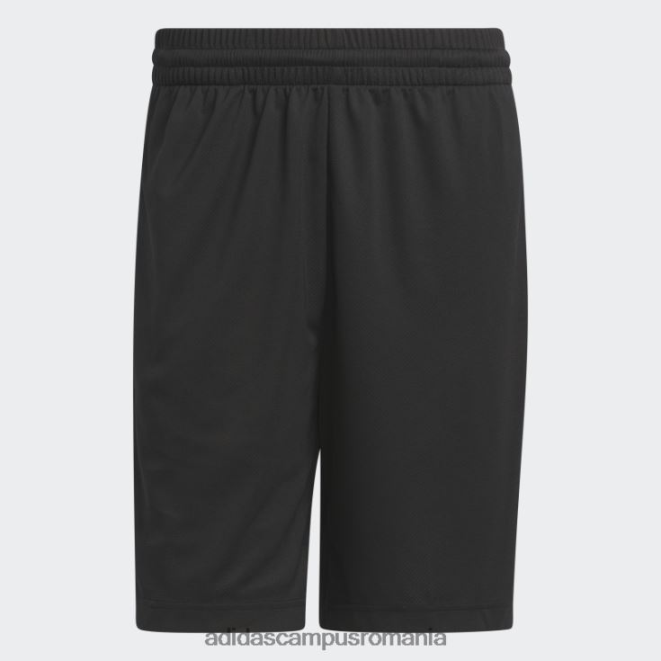 adidas campus romania insigna neagră a legendelor modei de pantaloni scurți sport bărbați negru J266N221014