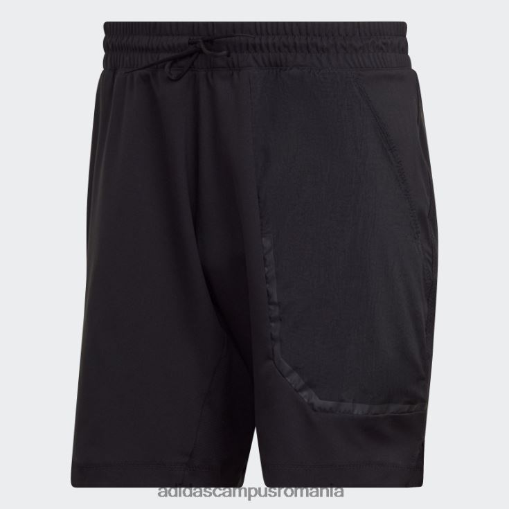 adidas campus romania pantaloni scurți 2 în 1 serie us tenis negru bărbați negru J266N221038
