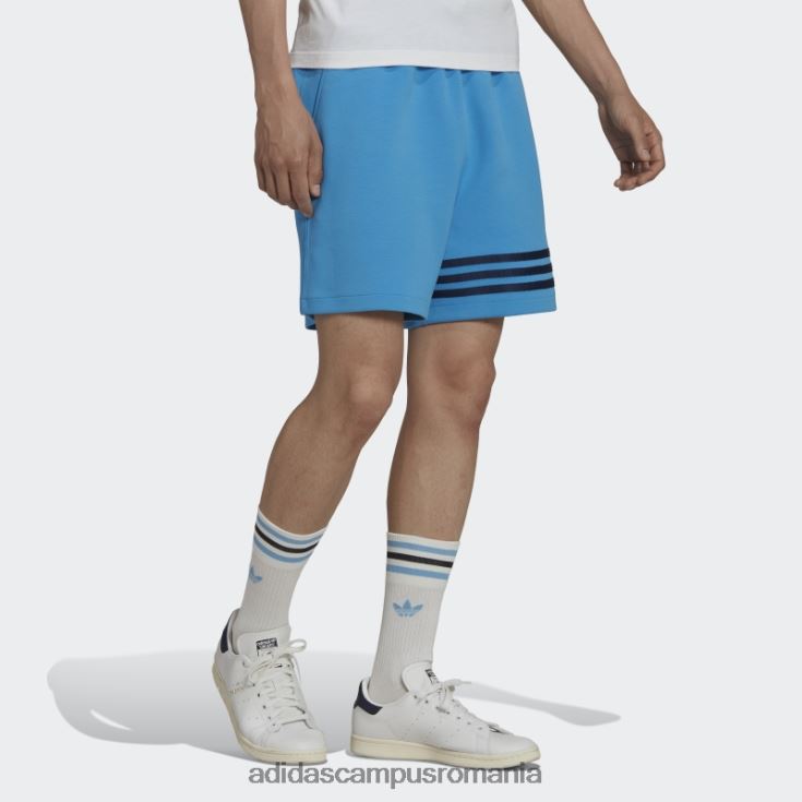 adidas campus romania pantaloni scurți adicolor neuclassics albastru adidas bărbați albastru J266N221060