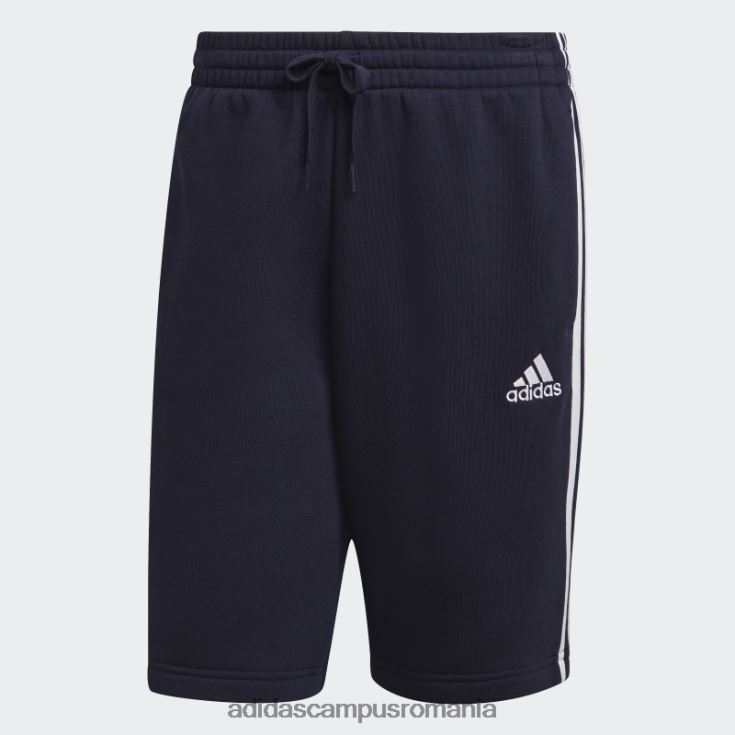 adidas campus romania pantaloni scurți adidas ink essentials fleece cu 3 dungi bărbați cerneală/alb J266N221009