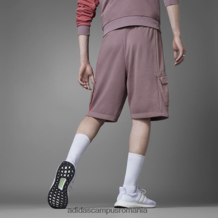 adidas campus romania pantaloni scurți colorblock french terry violet adidas bărbați Violet J266N221018