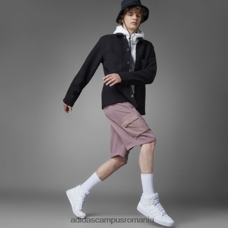 adidas campus romania pantaloni scurți colorblock french terry violet adidas bărbați Violet J266N221018