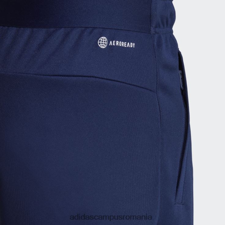 adidas campus romania pantaloni scurți de antrenament sezonier, albastru închis, esențiale pentru trenuri adidas bărbați albastru închis/alb J266N221015