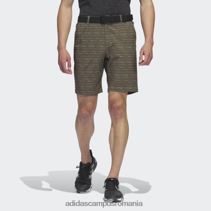 adidas campus romania pantaloni scurți de golf texturați de 9 inch olive bărbați măsline/ cânepă J266N221122