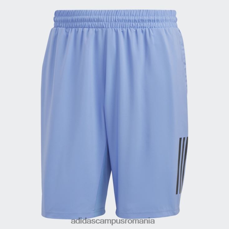 adidas campus romania pantaloni scurți de tenis club 3 dungi albastru bărbați albastru J266N221032