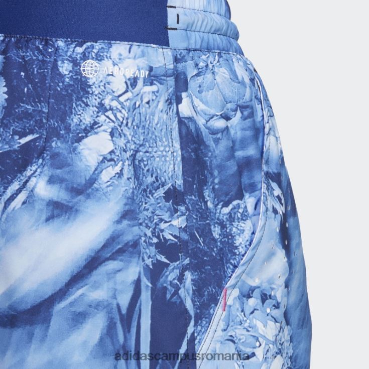 adidas campus romania pantaloni scurți grafici de tenis ergo alb fierbinte melbourne bărbați multicolor/albastru victorie/alb J266N221065