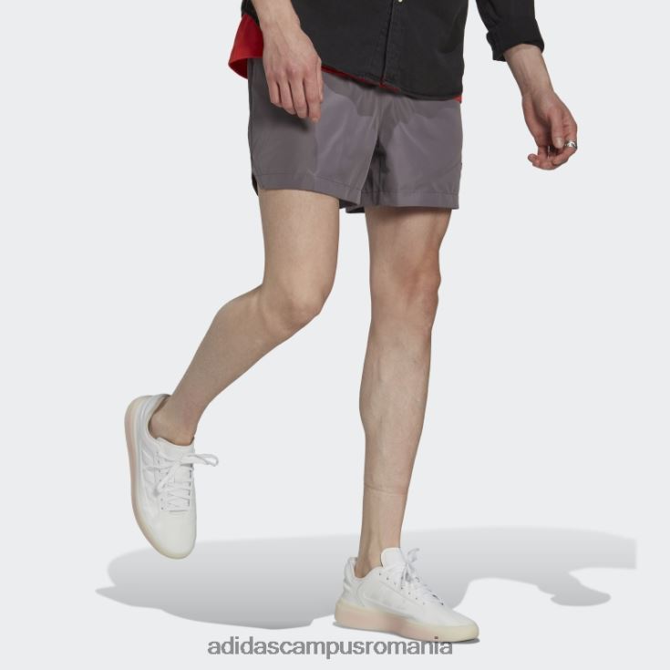 adidas campus romania pantaloni scurți tech trace gri bărbați urmă gri J266N221088