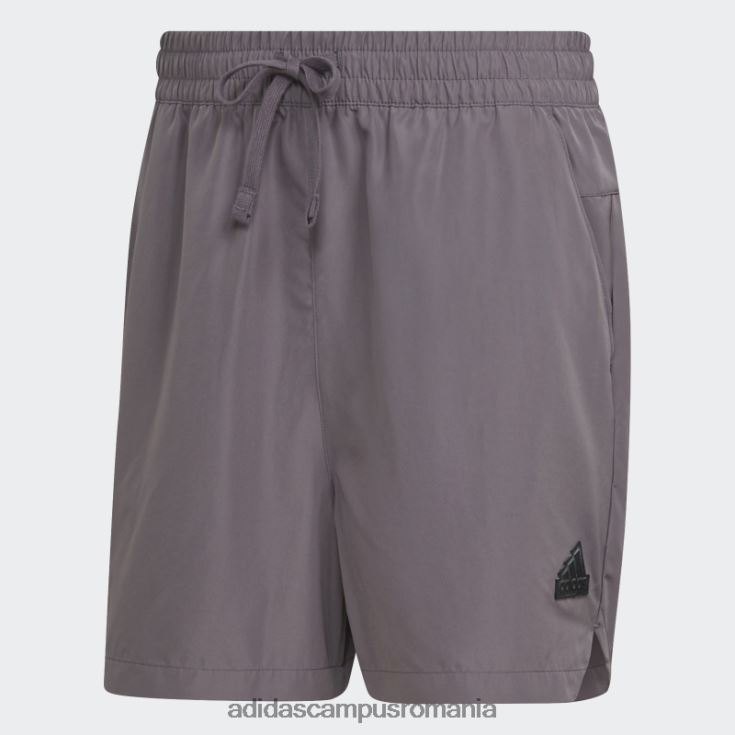 adidas campus romania pantaloni scurți tech trace gri bărbați urmă gri J266N221088