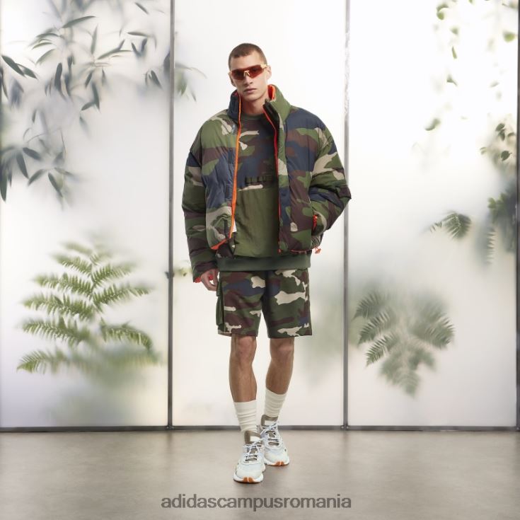adidas campus romania pantaloni scurți terry cu imprimeu camo (toate genurile) bărbați imprimeu camo J266N221011