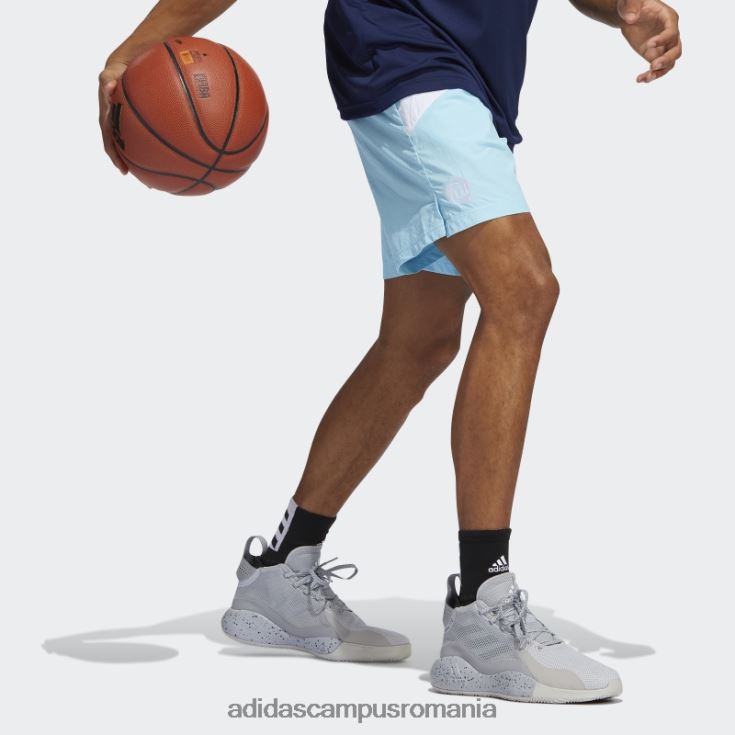 adidas campus romania pantaloni scurți trandafir albastru bărbați albastru J266N221094