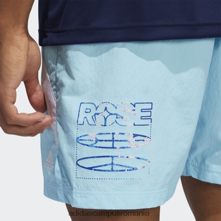 adidas campus romania pantaloni scurți trandafir albastru bărbați albastru J266N221094