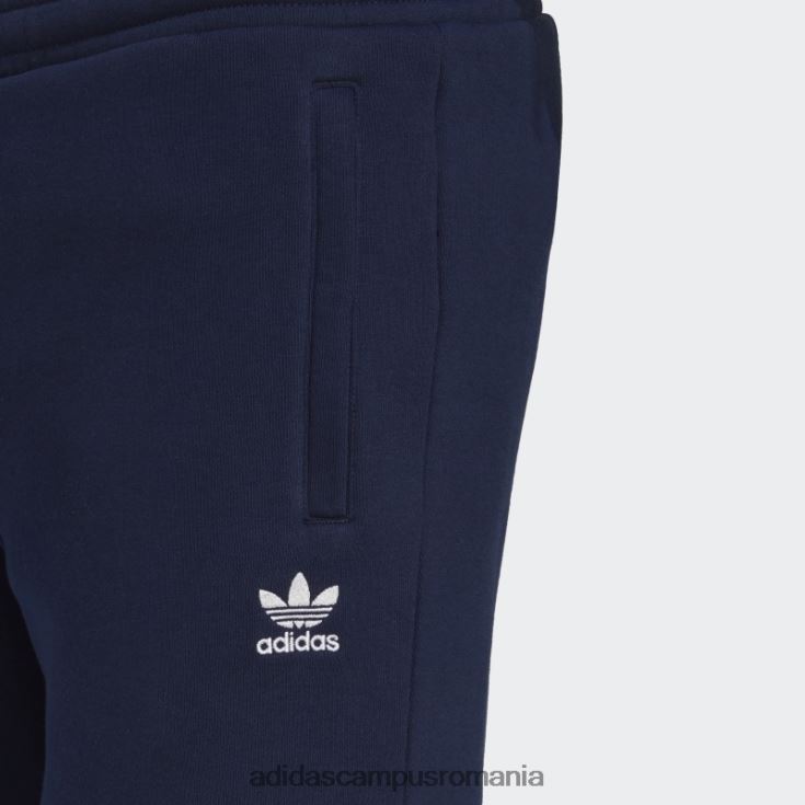 adidas campus romania pantaloni scurți trefoil adicolor essentials night indigo bărbați indigo de noapte J266N221019