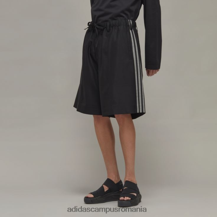 adidas campus romania y-3 Pantaloni scurți croiți din lână rafinată cu 3 dungi adidas bărbațiJ266N26897