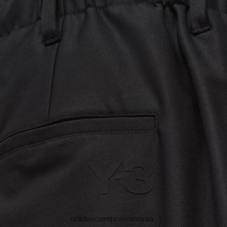 adidas campus romania y-3 Pantaloni scurți croiți din lână rafinată cu 3 dungi adidas bărbațiJ266N26897