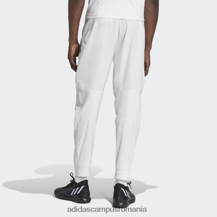 adidas campus romania argentina pantaloni de călătorie de ziua jocului albi bărbați alb J266N221242