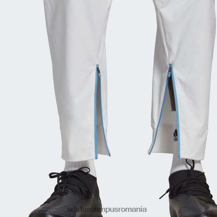 adidas campus romania argentina pantaloni de călătorie de ziua jocului albi bărbați alb J266N221242