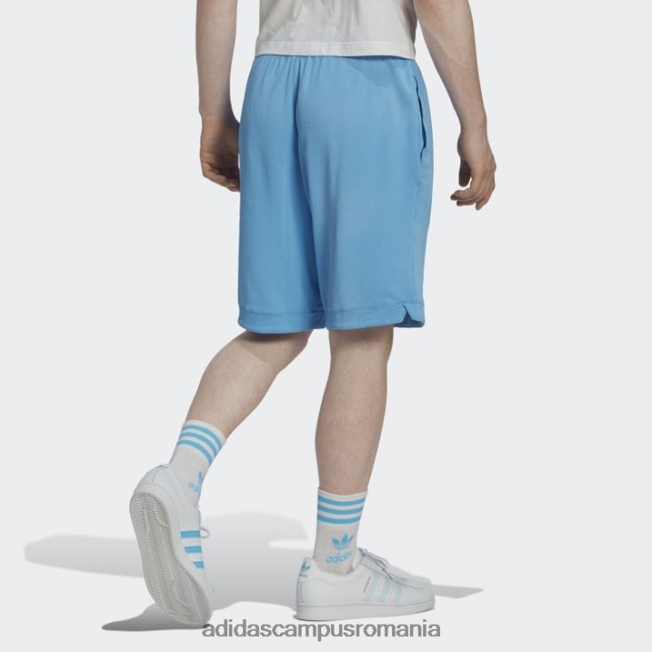 adidas campus romania blue essentials+ realizat cu pantaloni scurți din natură bărbați albastru alb J266N221287