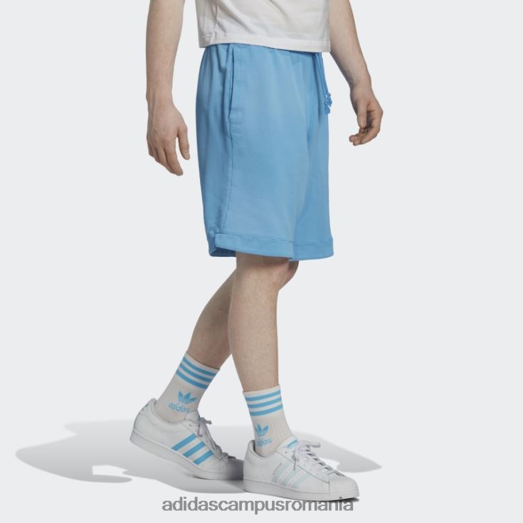 adidas campus romania blue essentials+ realizat cu pantaloni scurți din natură bărbați albastru alb J266N221287