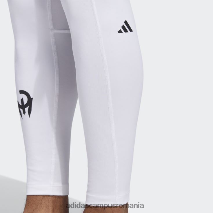 adidas campus romania colanti albi techfit mahomes bărbați alb J266N221238