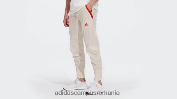adidas campus romania conceput pentru pantaloni albi pentru ziua jocului bărbați alb J266N221163