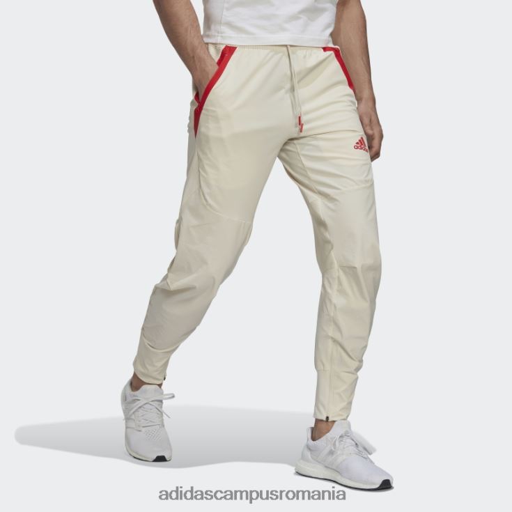 adidas campus romania conceput pentru pantaloni albi pentru ziua jocului bărbați alb J266N221163