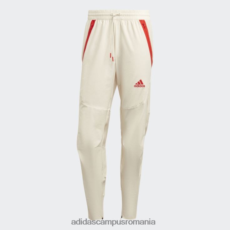 adidas campus romania conceput pentru pantaloni albi pentru ziua jocului bărbați alb J266N221163