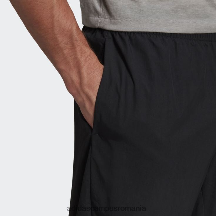 adidas campus romania esențiale brandlove țesute pantaloni 7/8 negri bărbați negru J266N221152