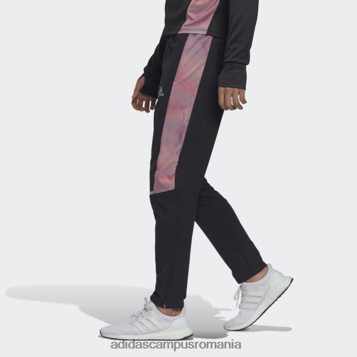 adidas campus romania negru deține pantaloni colorblock run bărbați negru/multicolor/portocaliu J266N221221
