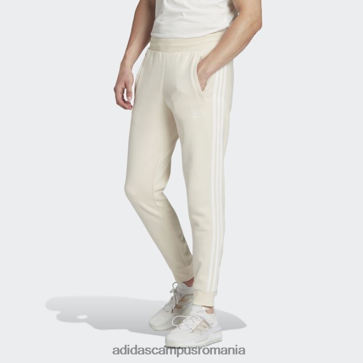 adidas campus romania pantaloni albi adicolor classics cu 3 dungi bărbați alb J266N221286