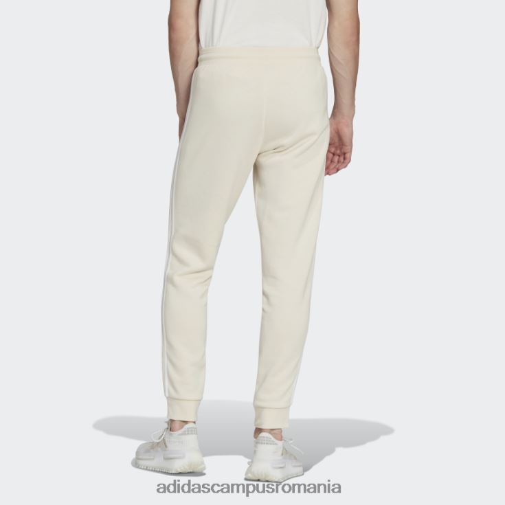 adidas campus romania pantaloni albi adicolor classics cu 3 dungi bărbați alb J266N221286