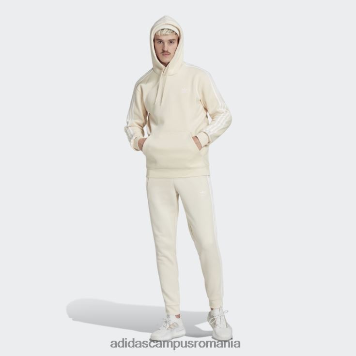 adidas campus romania pantaloni albi adicolor classics cu 3 dungi bărbați alb J266N221286