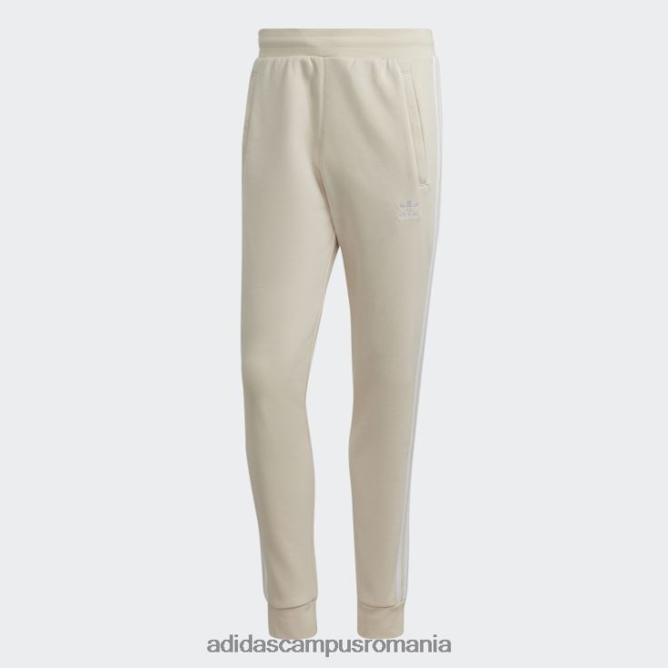 adidas campus romania pantaloni albi adicolor classics cu 3 dungi bărbați alb J266N221286