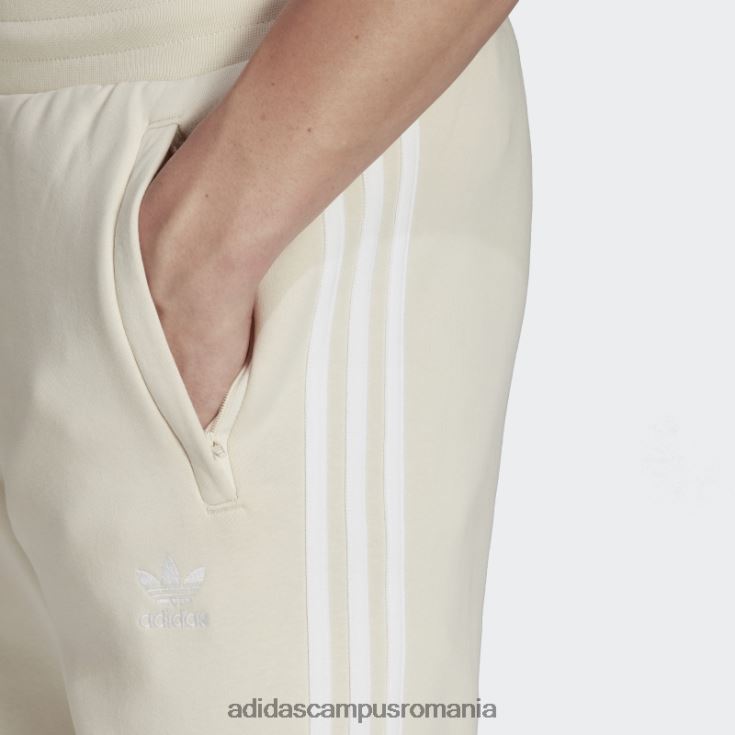 adidas campus romania pantaloni albi adicolor classics cu 3 dungi bărbați alb J266N221286