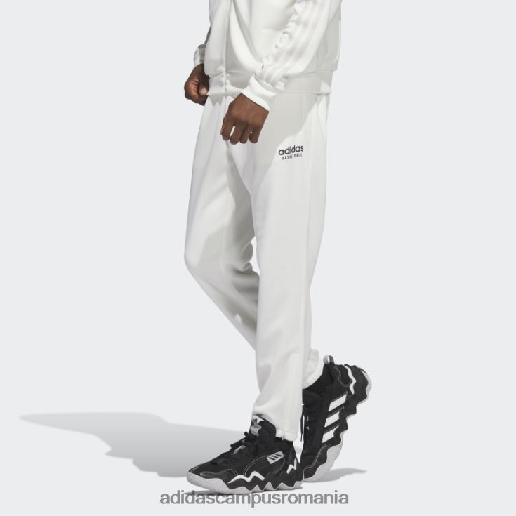 adidas campus romania pantaloni albi selectați bărbați alb J266N221292