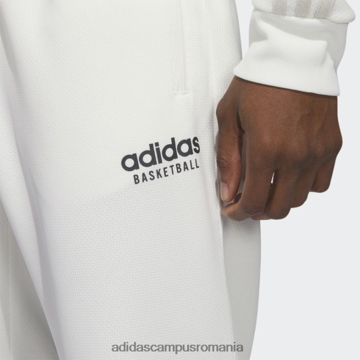 adidas campus romania pantaloni albi selectați bărbați alb J266N221292